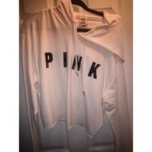 Cropped VS Pink hoodie